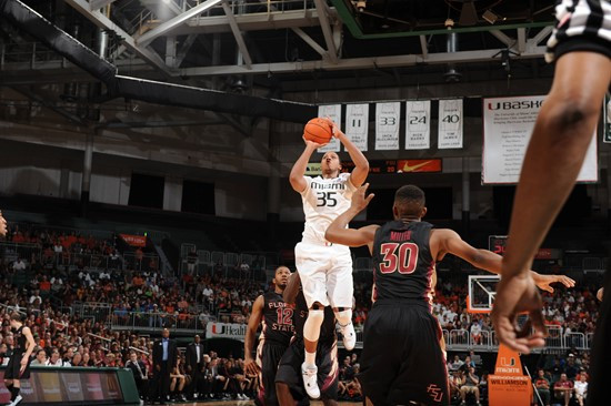 2012 Miami Hurricanes Men's Basketball vs Florida State