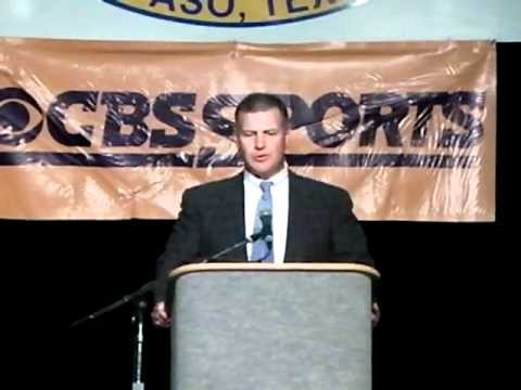 12/30/10 - Coach Stoutland at Sun Bowl Luncheon