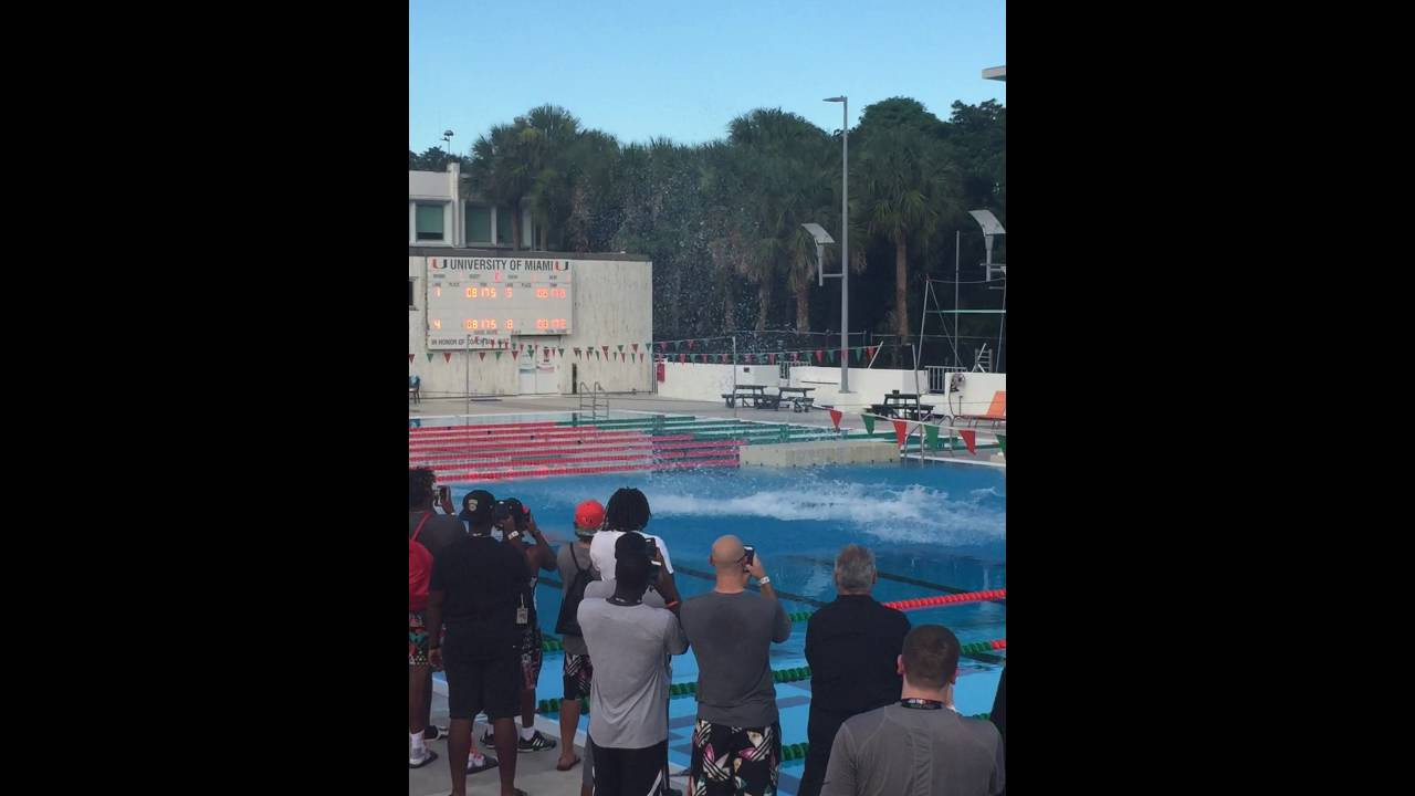 Strength and Conditioning Coach Gus Felder Takes The Plunge