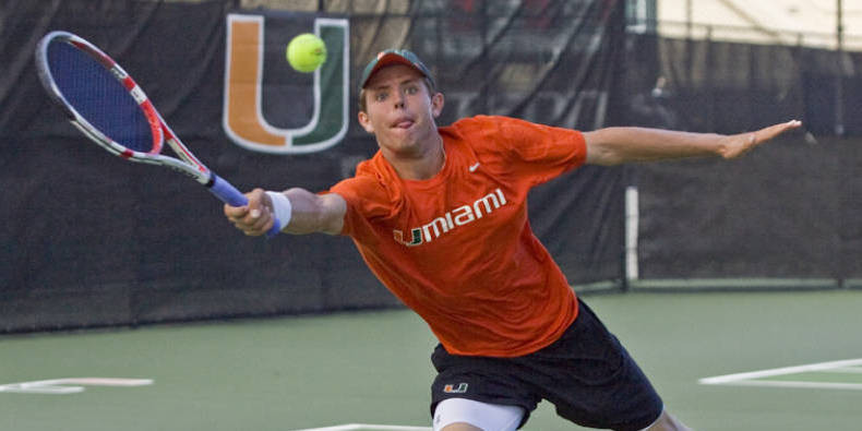 @CanesMensTennis Defeats UNF 4-3