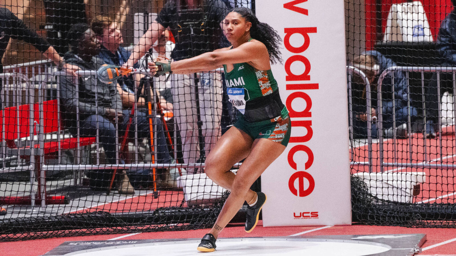 Malone, Da Silva lead Hurricanes to NCAA Indoor Championships