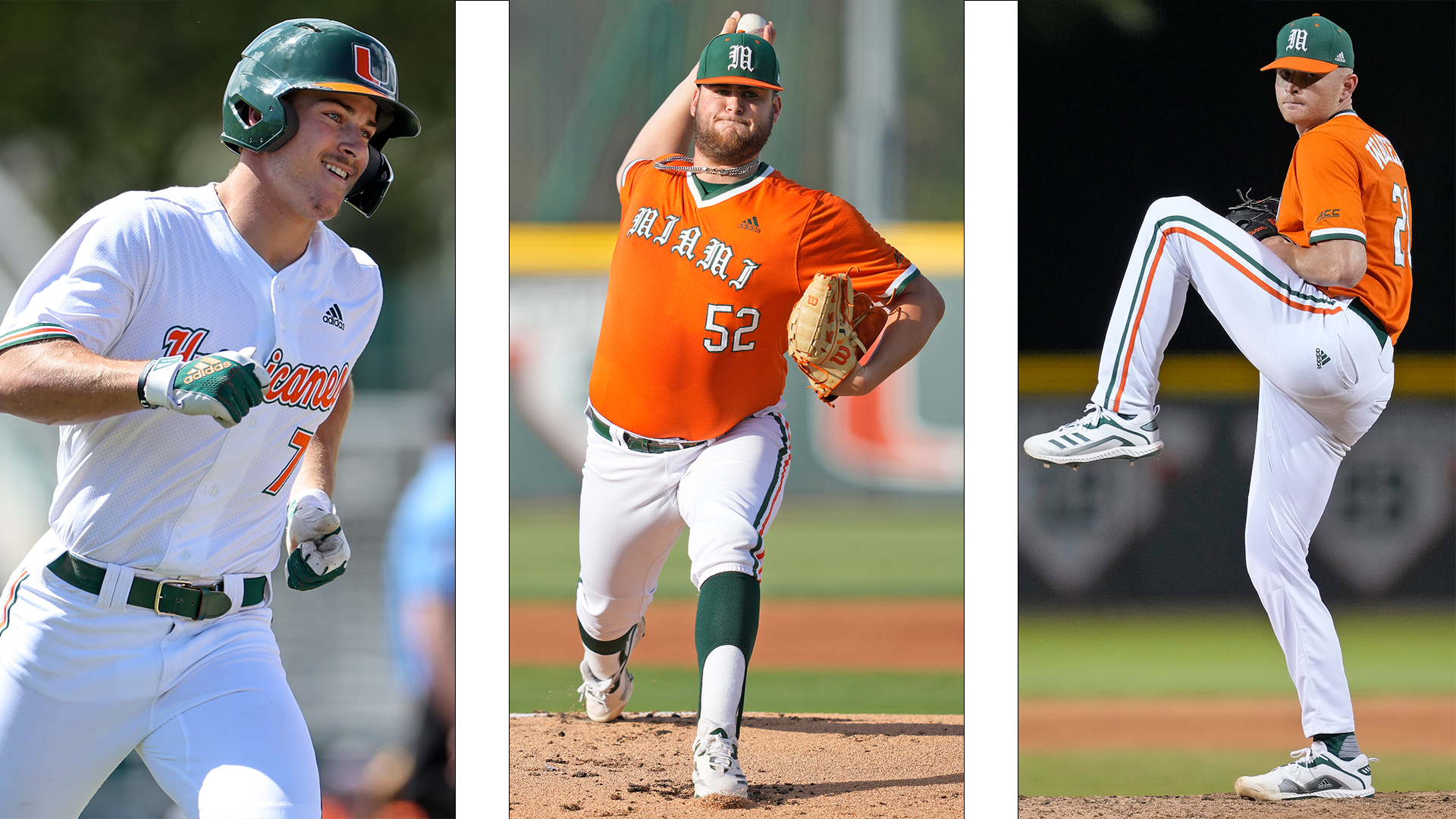 Trio of Hurricanes Picked on Final Day of MLB Draft