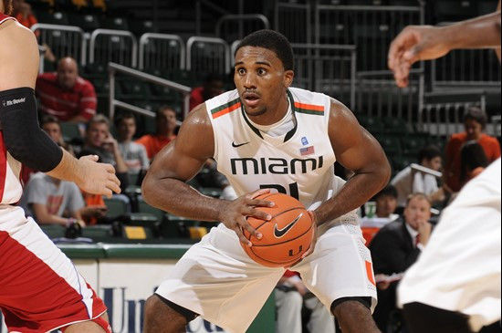 2012 Miami Hurricanes Men's Basketball vs Florida Southern