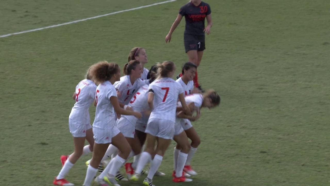 Miami Soccer | vs. VA Tech | 10.23.16