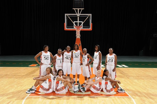 2010 Women's basketball Photo Day