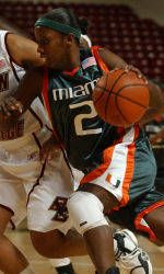 Hurricanes Come Up Short in 68-61 loss at FSU