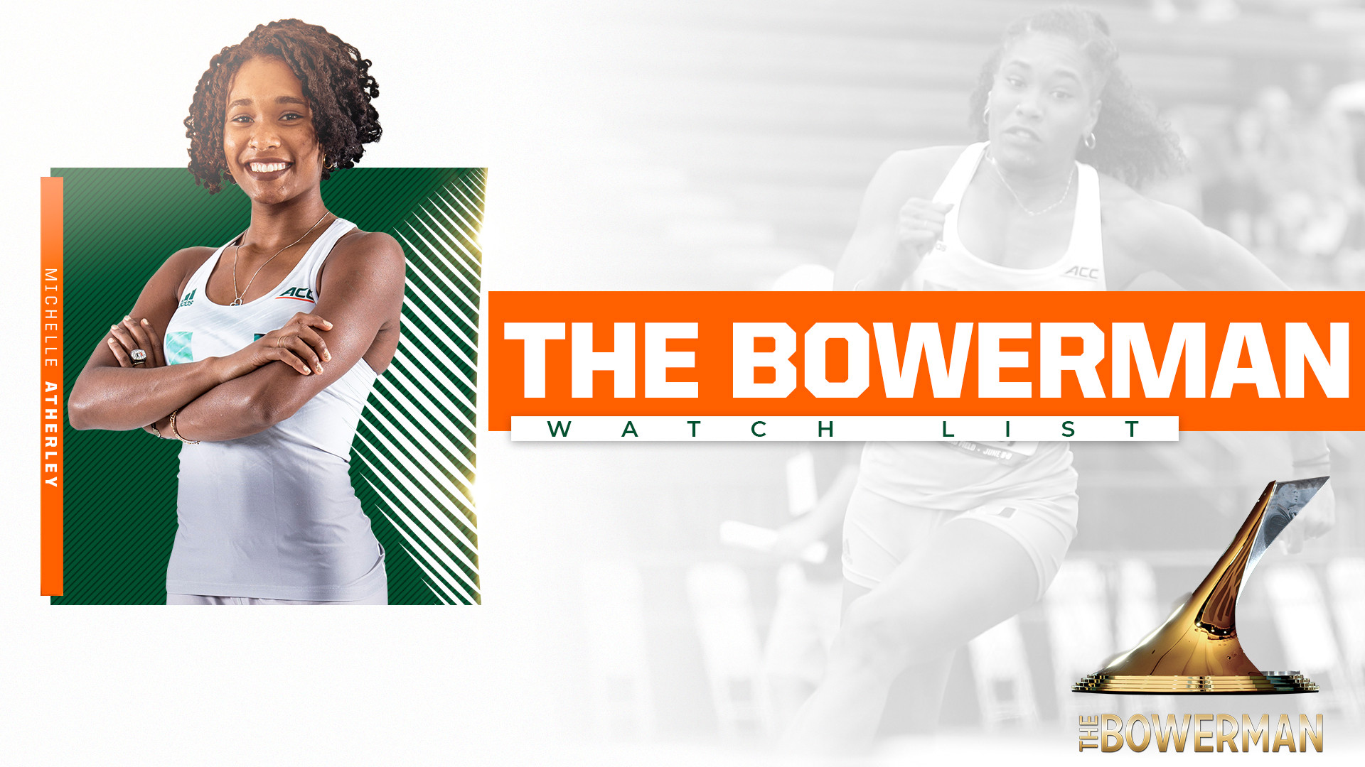 Atherley Named to The Bowerman Watch List