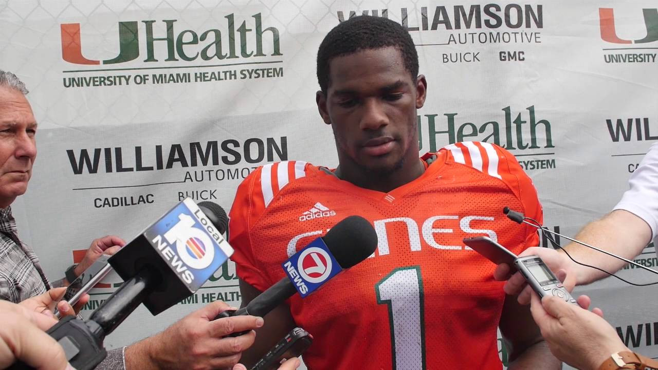 Mark Walton I Post Practice I 10.11.16