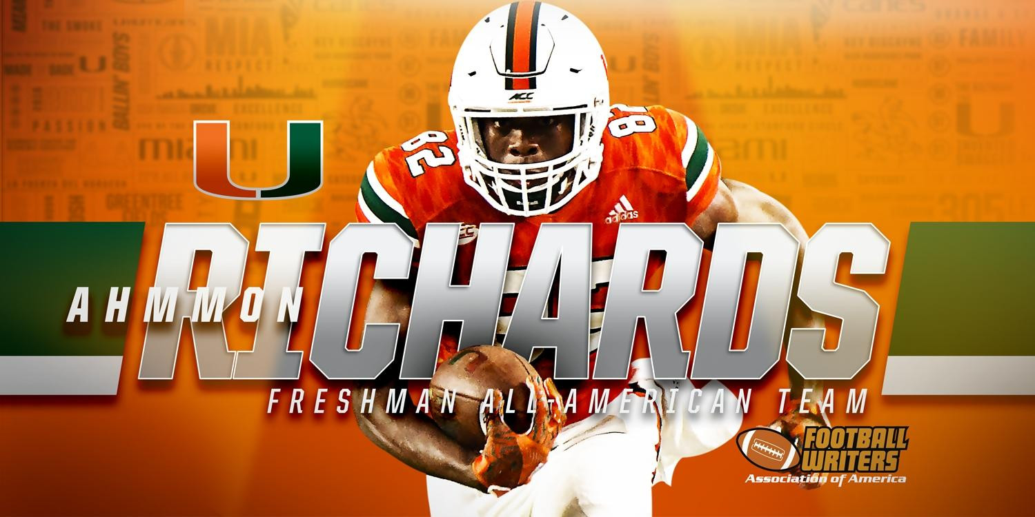 Richards Named to FWAA Freshman All-America Team