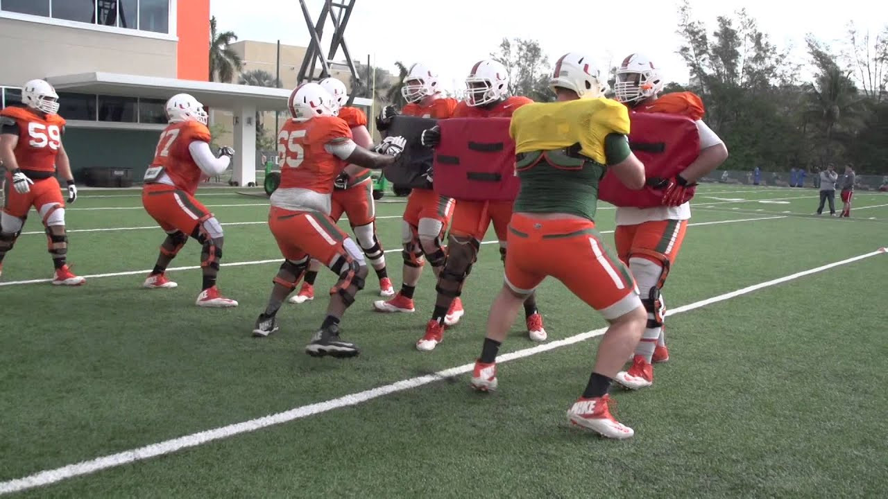 OL Coach | Art Kehoe | Mic'd Up | Tunch Punch Drill