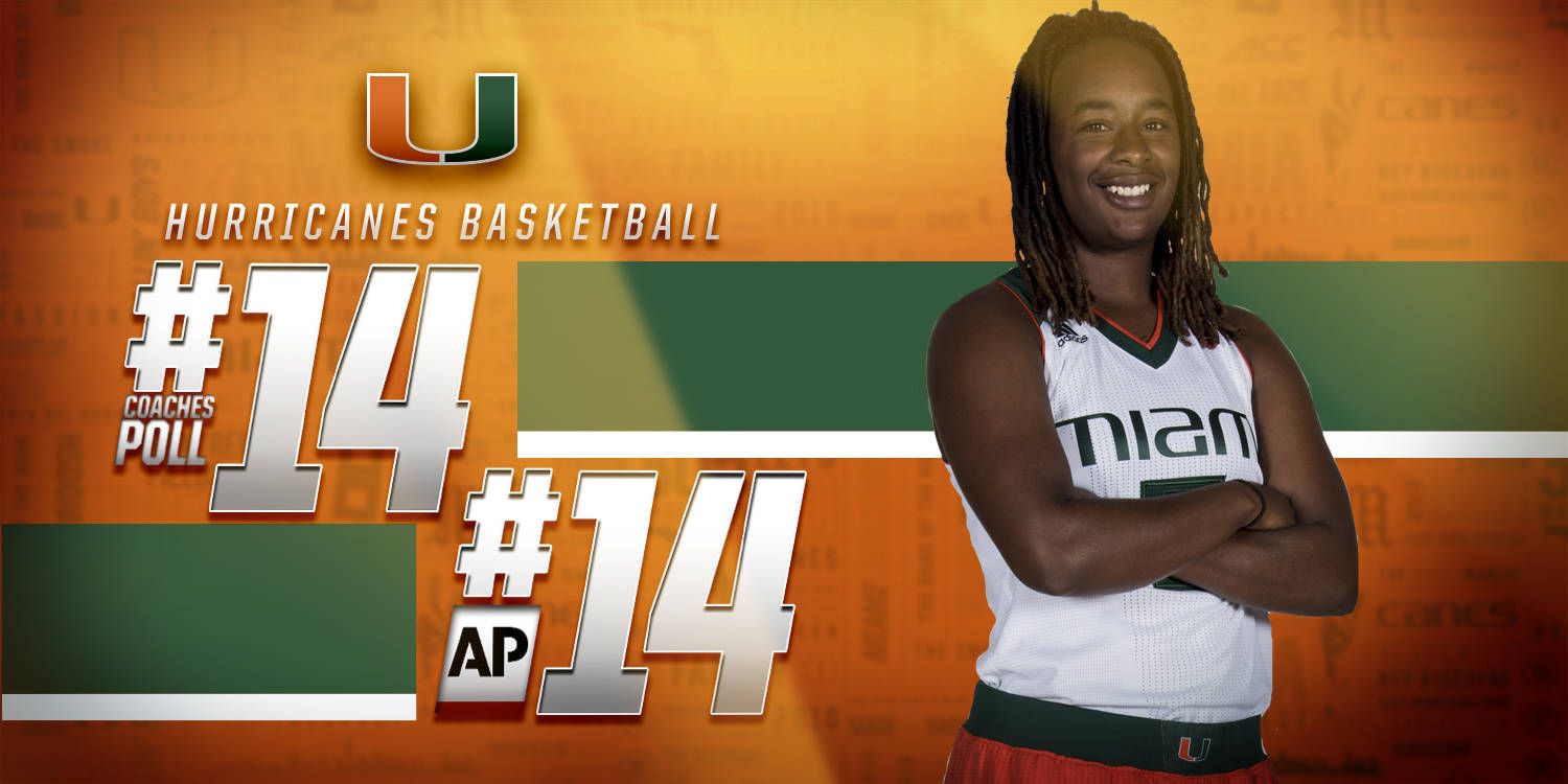 @CanesWBB Retains No. 14 Spot in National Polls