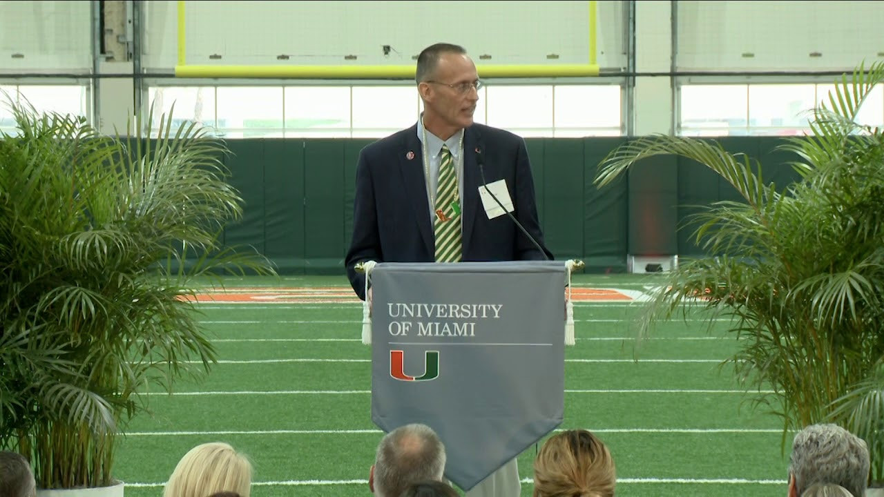 Dedication Ceremony | Carol Soffer Indoor Practice facility | 10.11.18