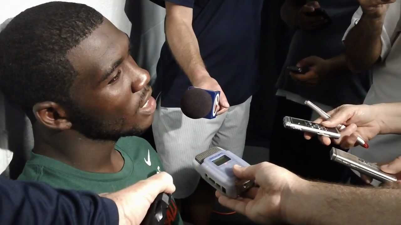 Miami-North Carolina Postgame: Mike James