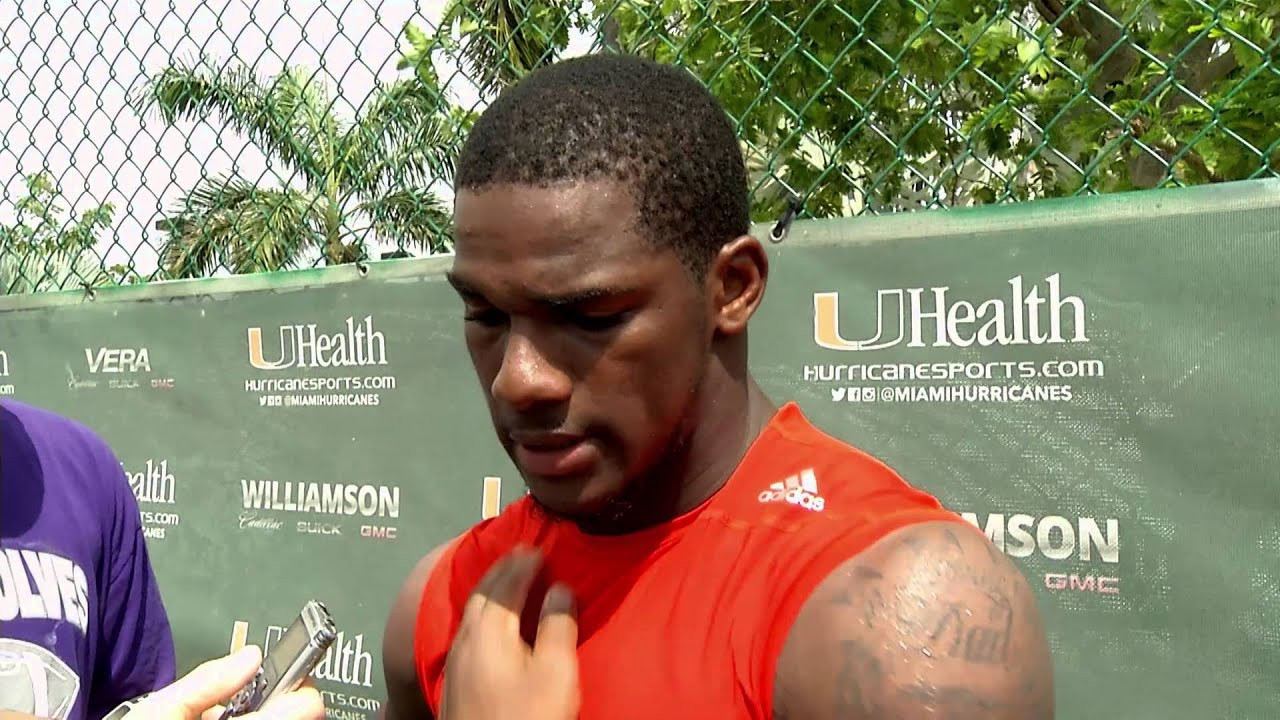 Mark Walton | Post Practice | 3.19.2016