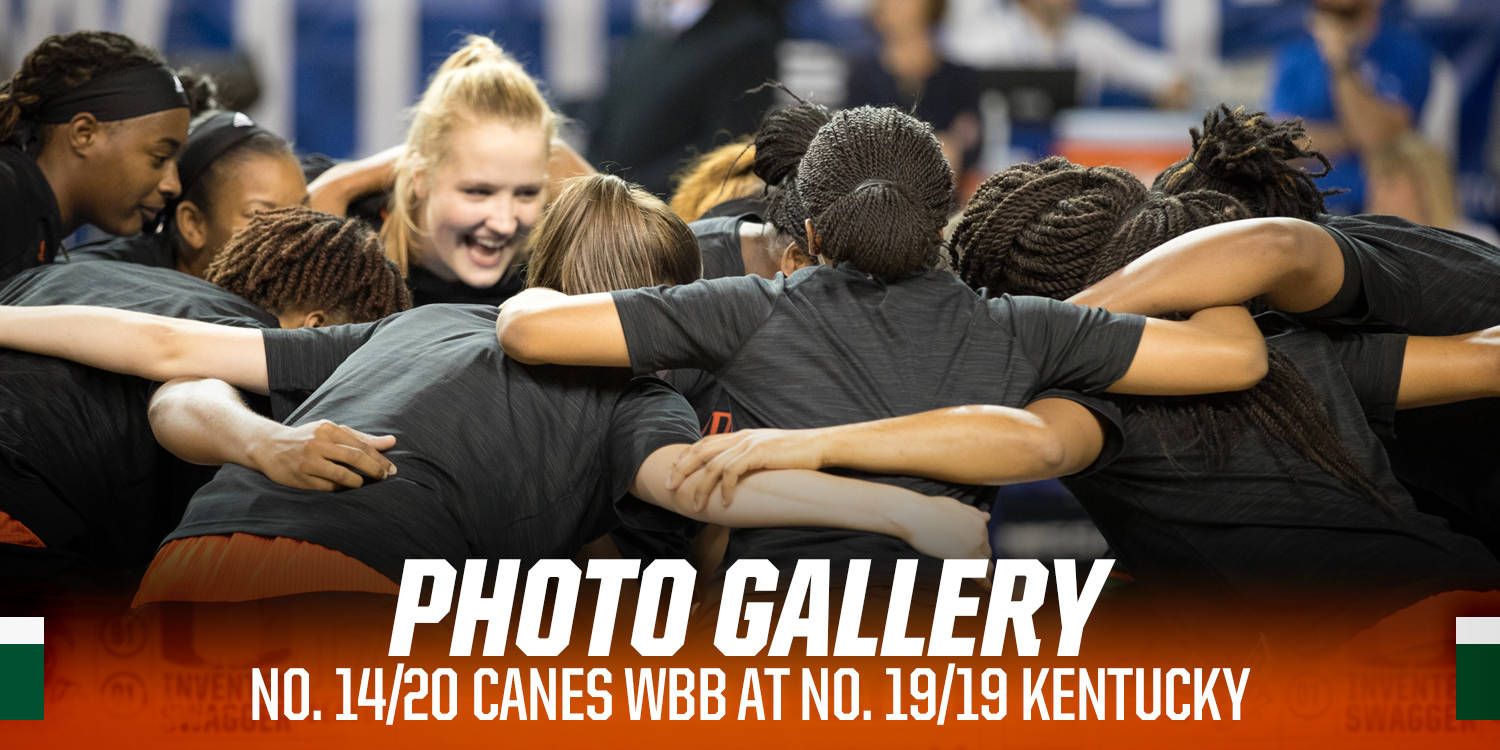 Photo Gallery: Canes WBB at Kentucky