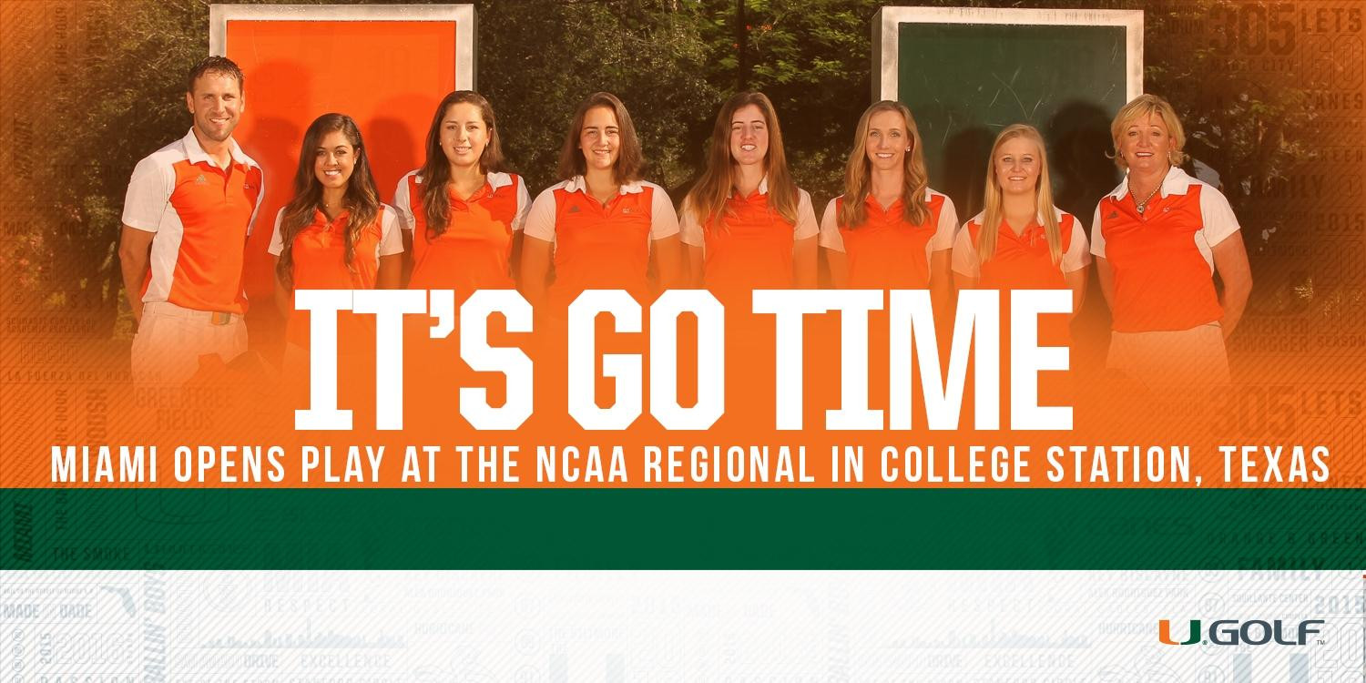 @HurricanesGolf Opens Play in the NCAA Regional Thursday Morning