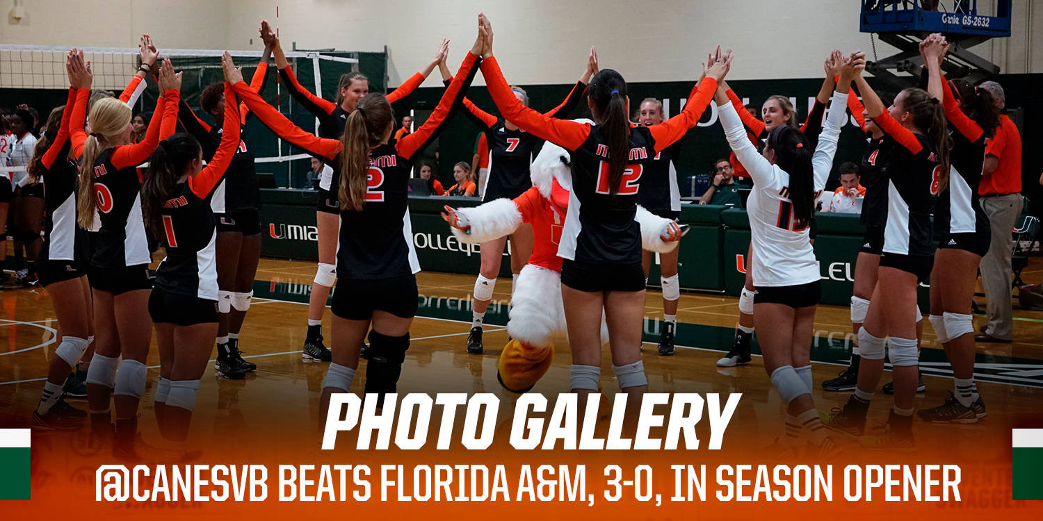 Photo Gallery: @CanesVB vs. Florida A&M