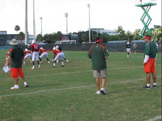 Hurricanes Football Practice (17) - 08/19/11