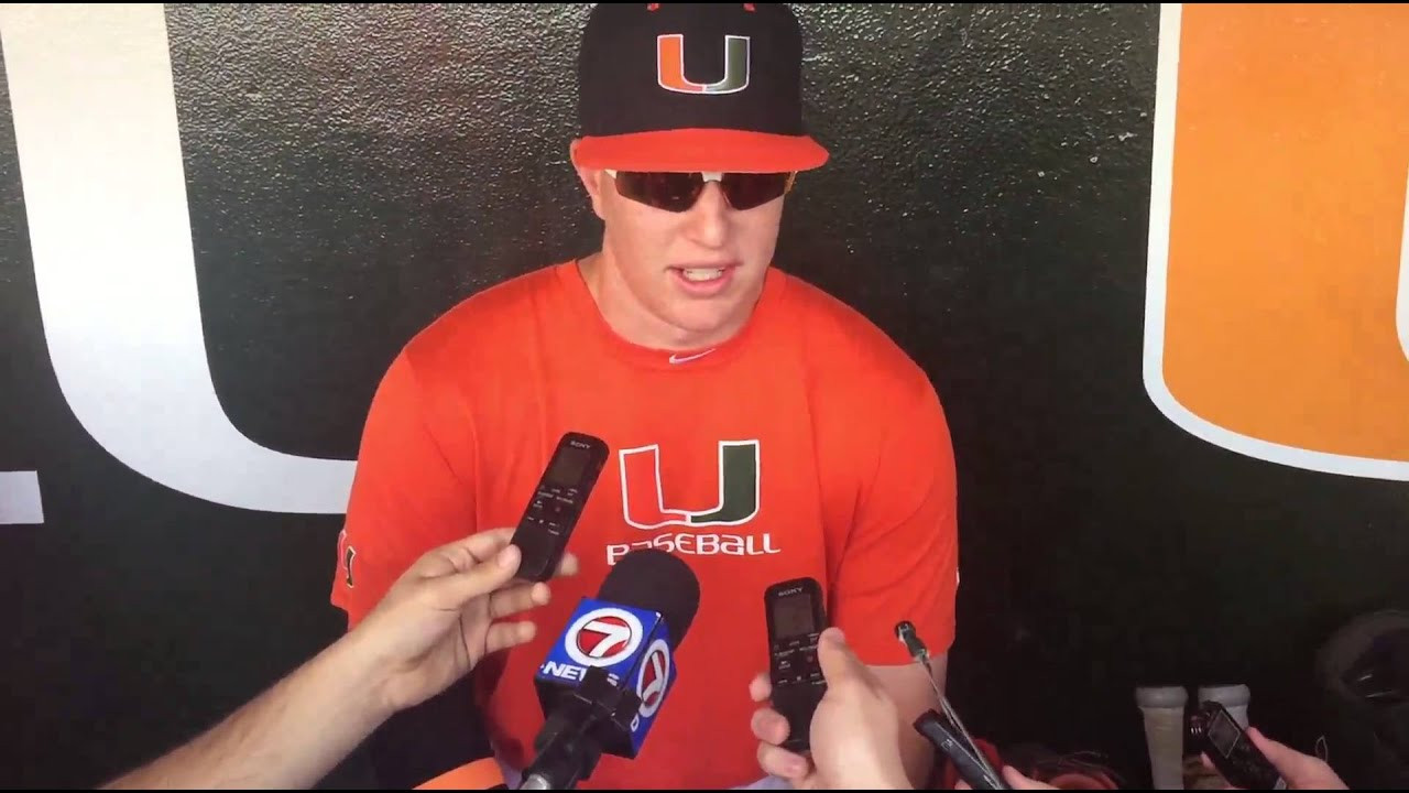 Sophomore Zack Collins - Baseball Media Day