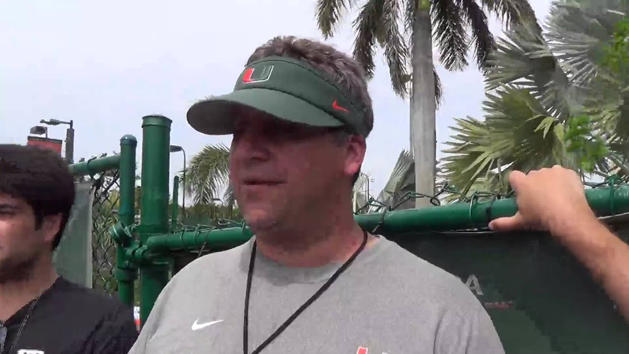 Defensive Coordinator Mark D'Onofrio - Spring Practice (Feb. 26)