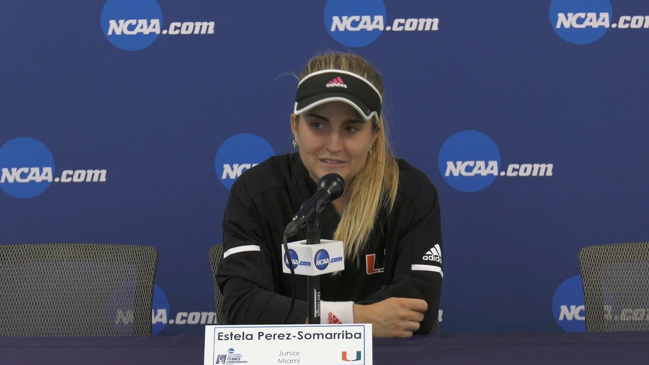 NCAA Tennis | Estela Perez-Somarriba Final Four Presser | 5.24.19