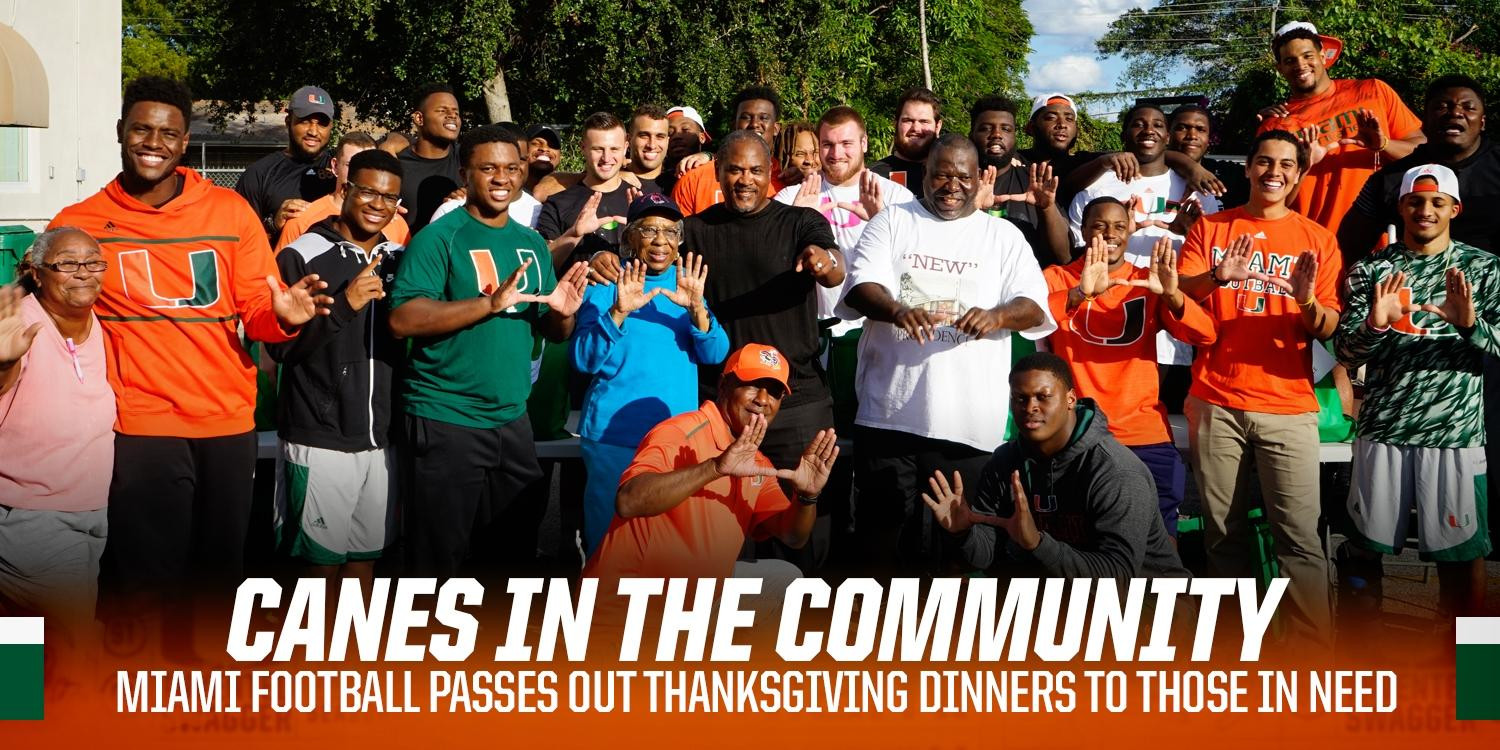 Canes in the Community: Miami Visits New Providence Church