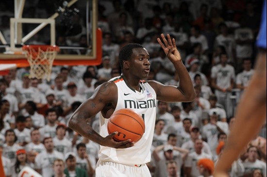 2012 Miami Hurricanes Men's Basketball vs Memphis