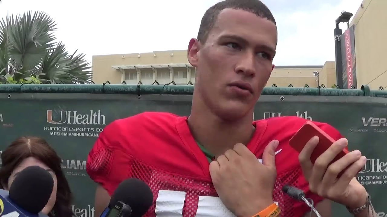 Quarterback Brad Kaaya - Sept. 23