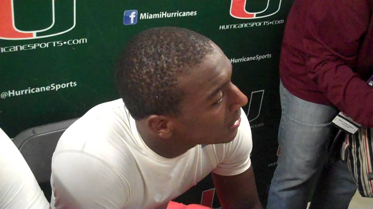 Duke Johnson, Shane McDermott and Jon Feliciano - Sept. 8, 2012