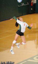`Canes Volleyball Takes Down Georgia Southern, 3-1