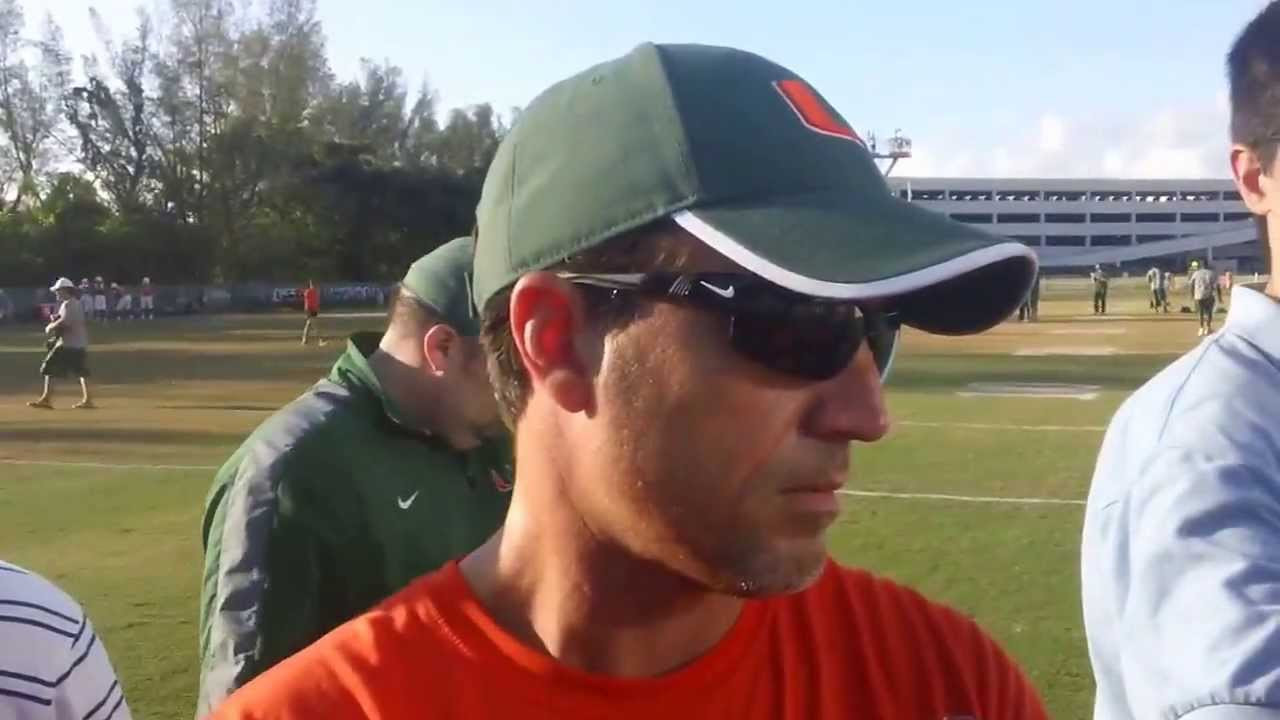 James Coley #CanesCamp - Aug. 13 2013