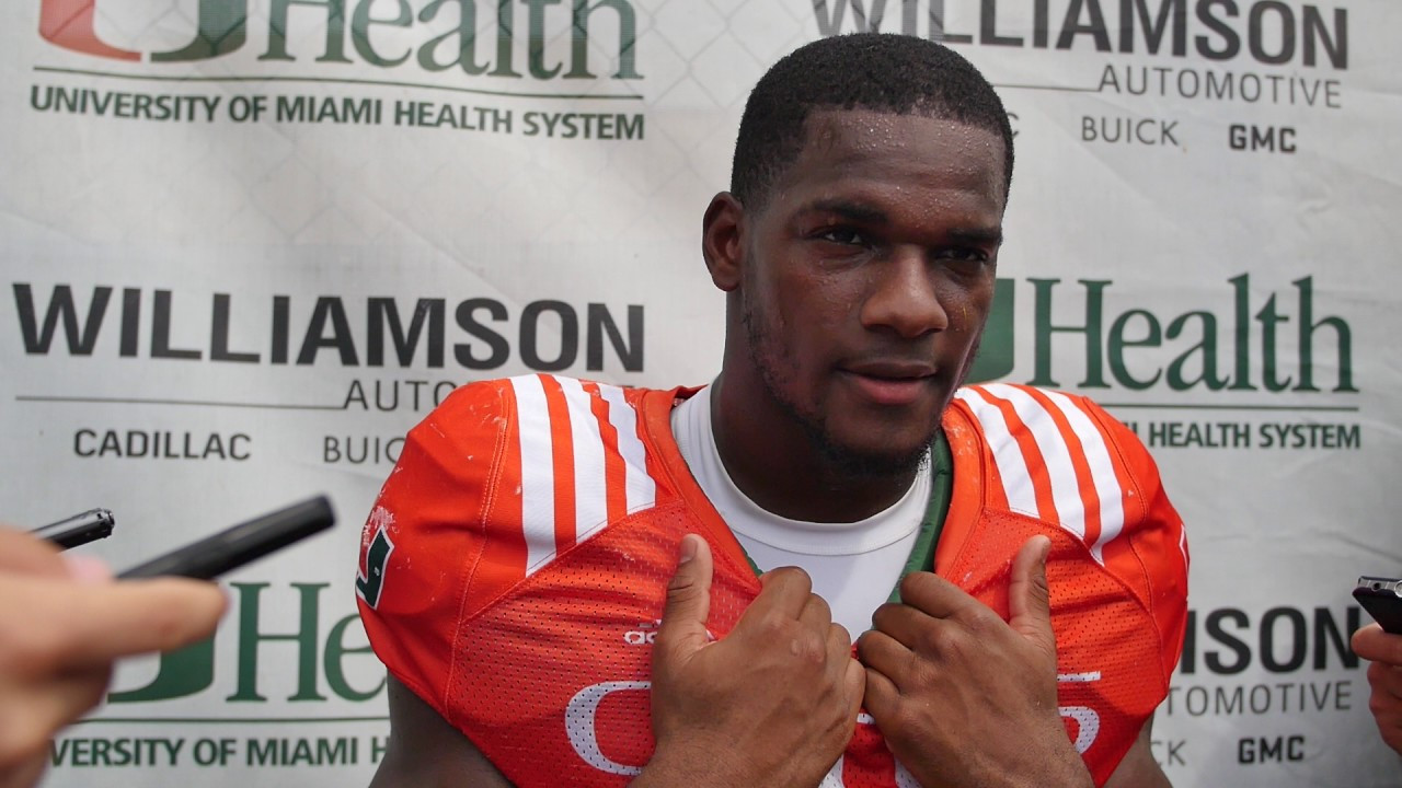 Mark Walton | Spring Practice Presser | 4.6.2017