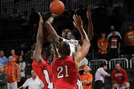 2012 Miami Hurricanes Men's Basketball vs Rutgers