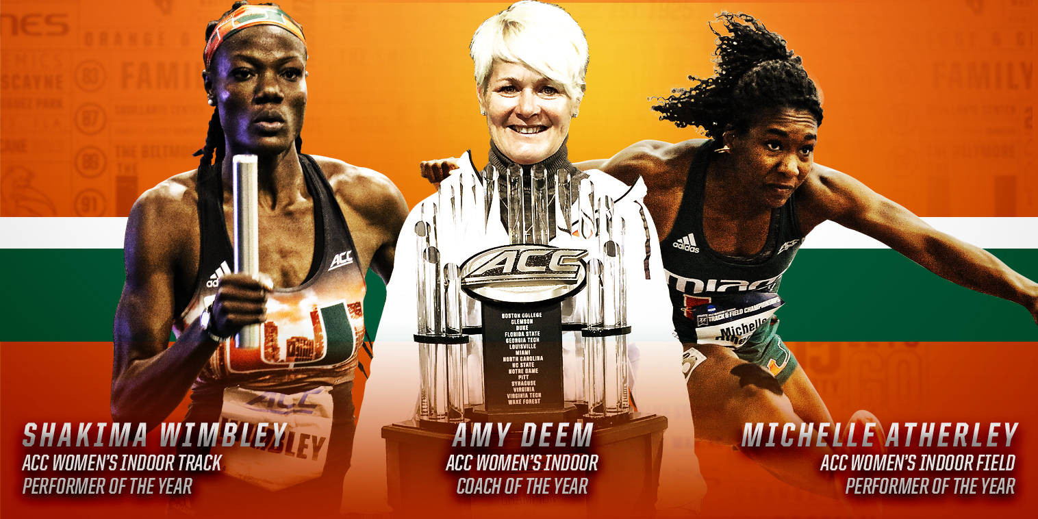 @CanesTrack Wins Three ACC Women’s Indoor Awards