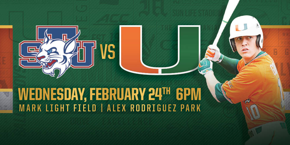 @CanesBaseball Set for Matchup with St. Thomas