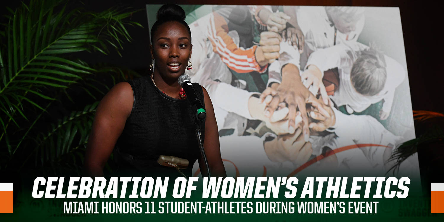 Miami honors 11 student-athletes at Celebration of Women’s Athletics