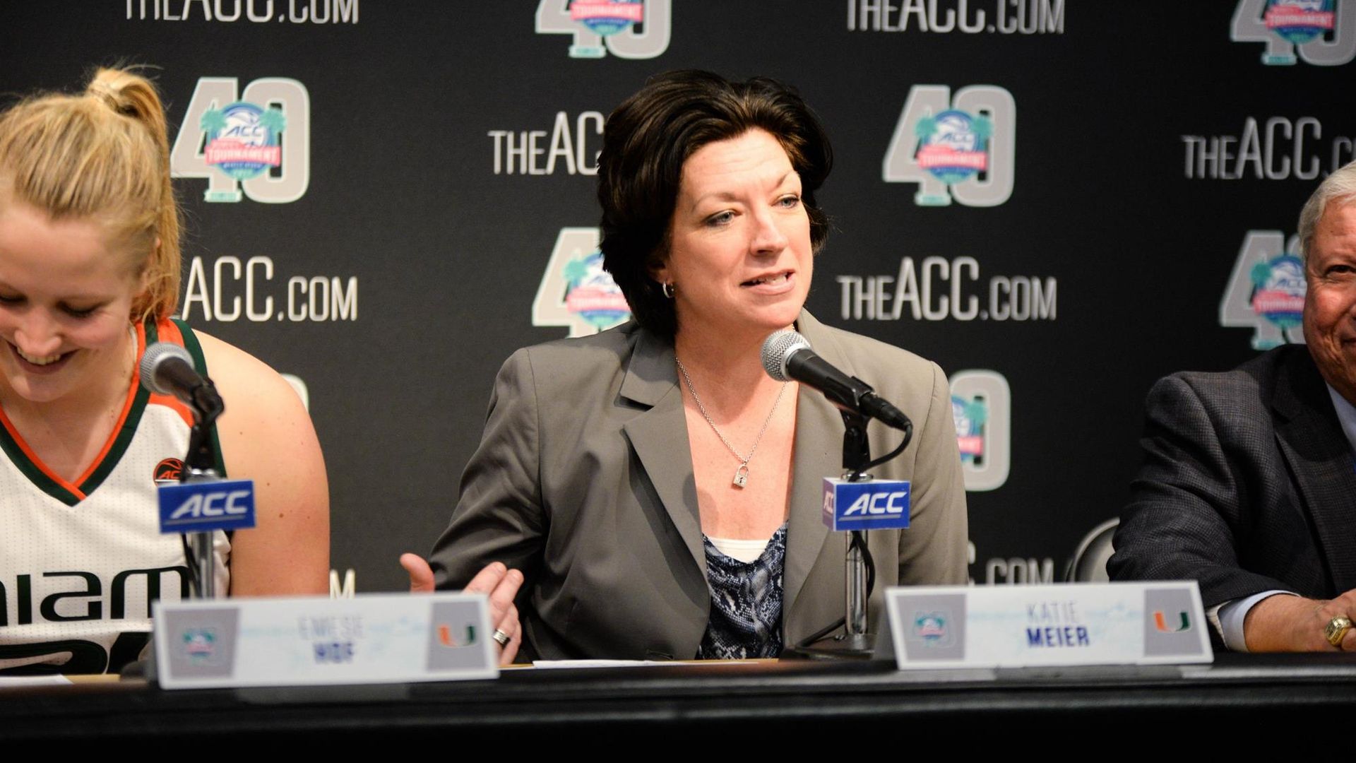 Meier, Cornelius and Hof Ready for ACC WBB Tipoff