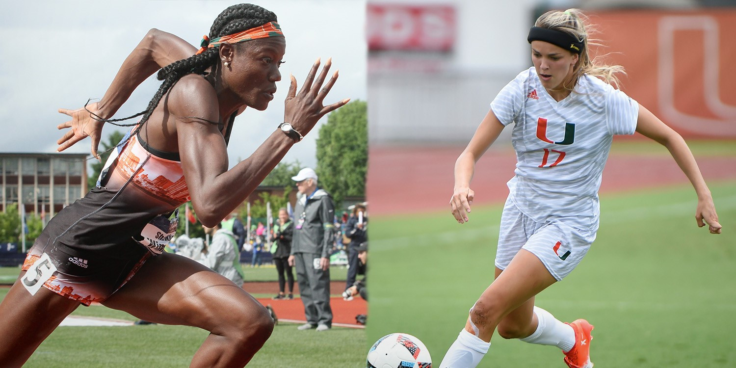 Two Nominated for NCAA Woman of the Year