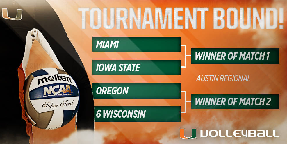 @CanesVB Earns NCAA Tournament At-Large Bid