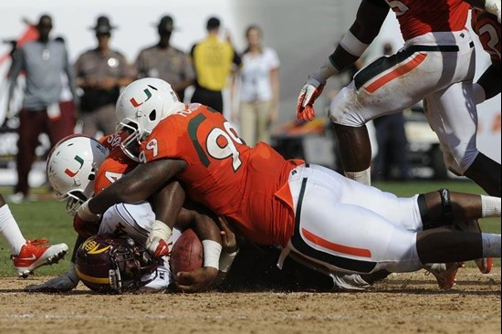 Marcus Forston

2011 Miami Hurricanes Football vs Bethune-Cookman