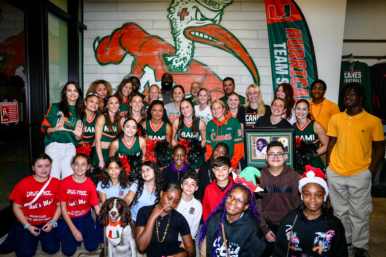 Photo Gallery: Hurricane Team Store Holiday Shopping Spree