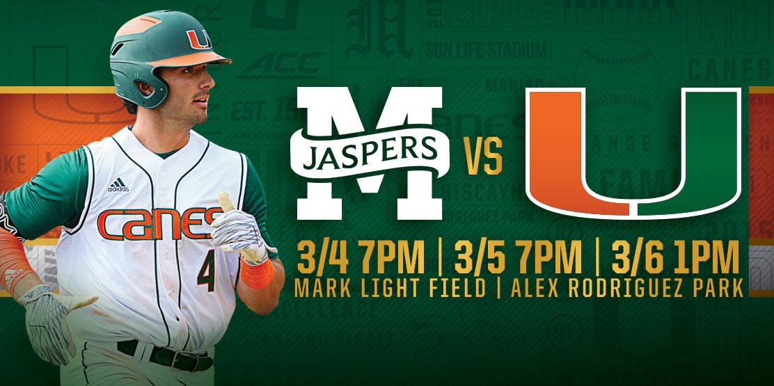 No. 6 Baseball Welcomes Jaspers to The Light