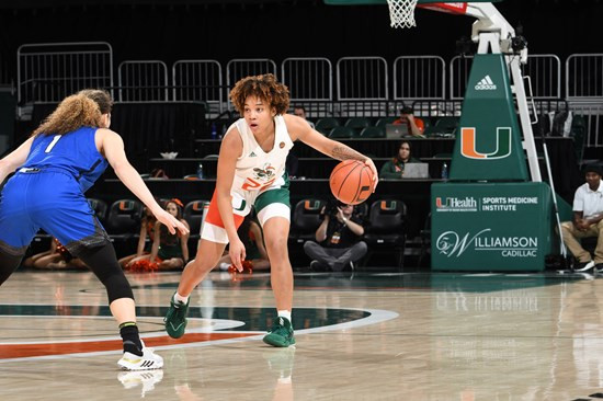 2020 Miami Hurricanes Women's Basketball vs North Carolina - Asheville