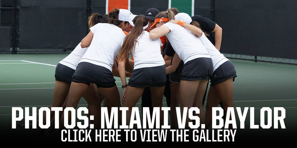 @CanesWTennis vs. Baylor Photo Gallery