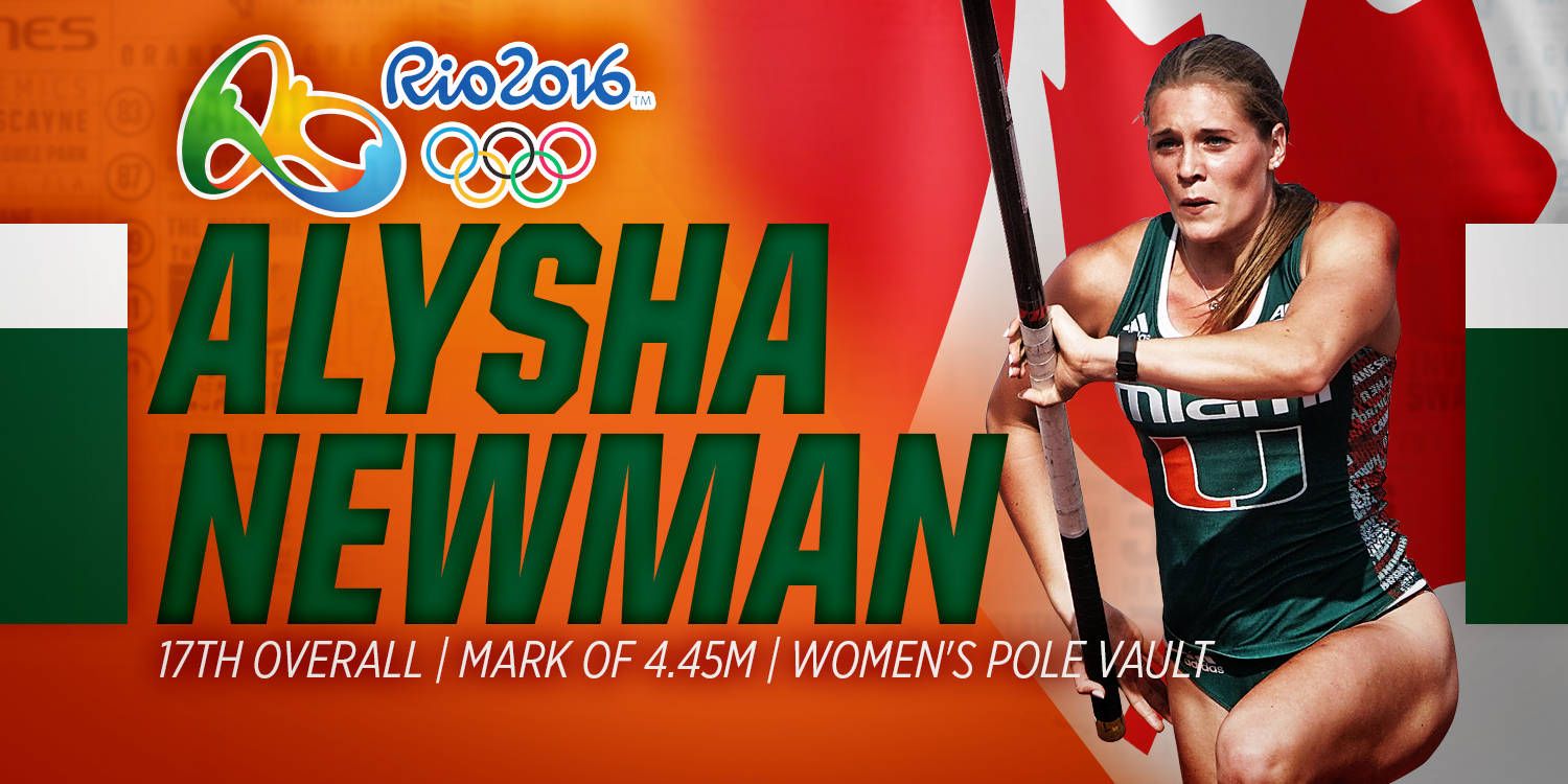 Alysha Newman Makes Olympic Debut in Rio