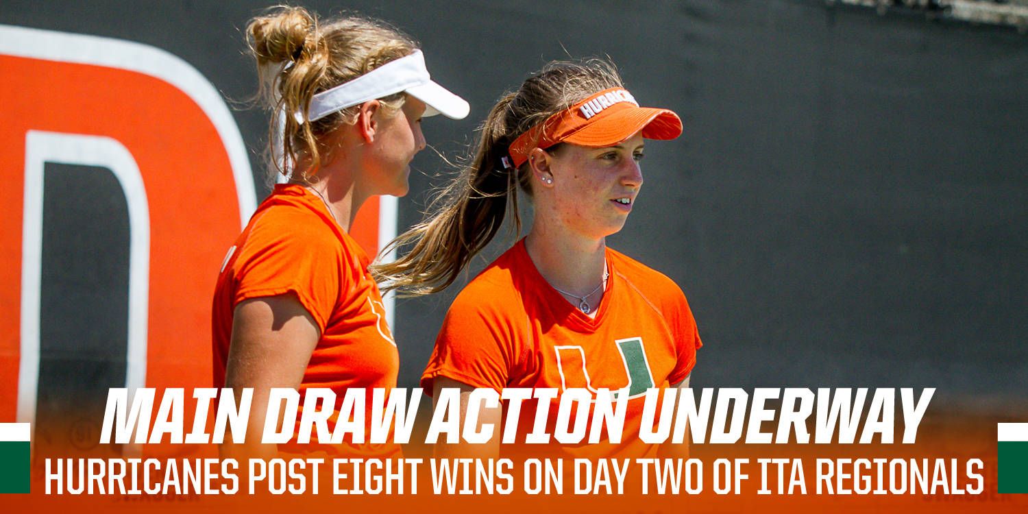 @CanesWTennis Opens Main Draw Play at SE Regionals