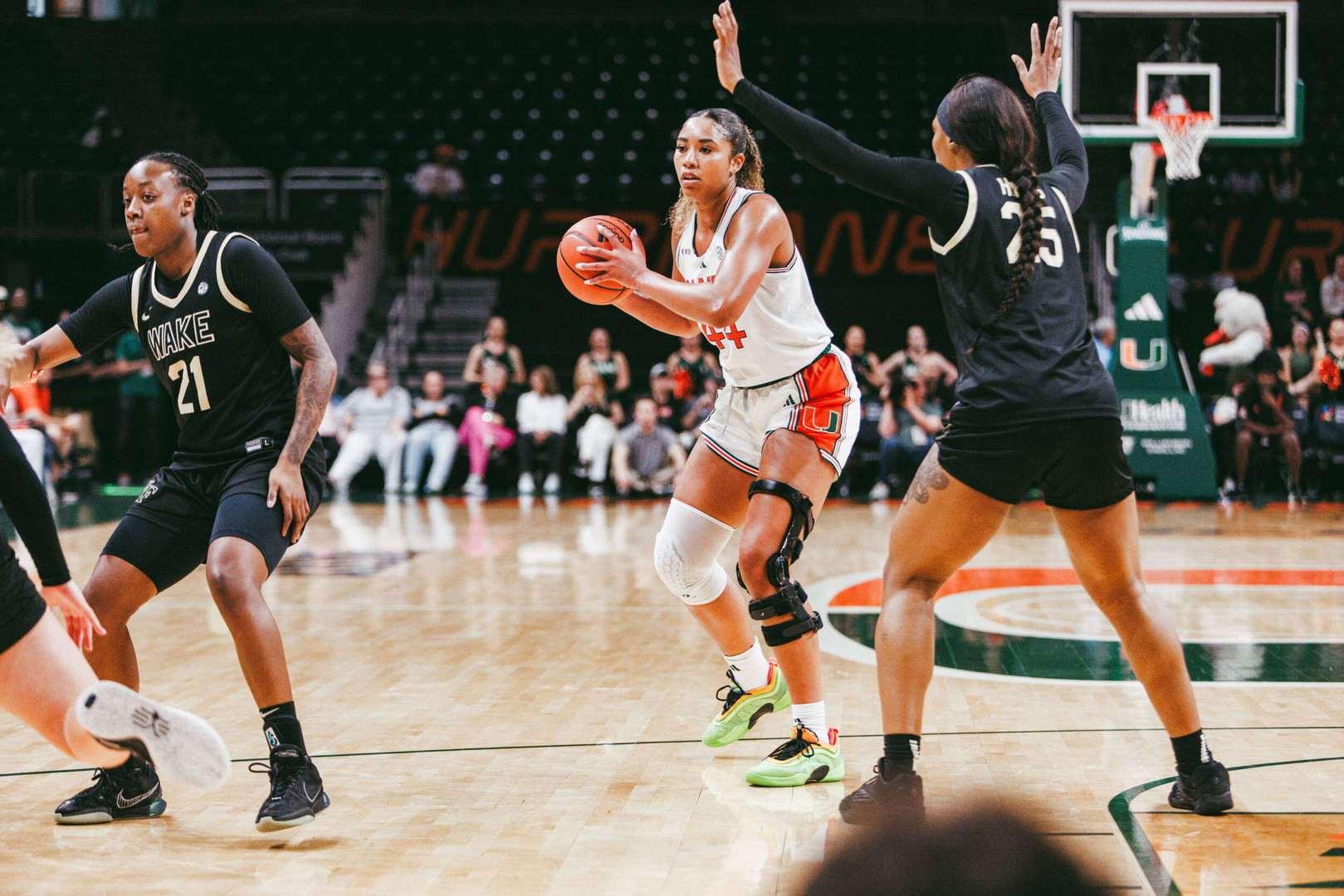 Williams Propels Miami to 62-60 Victory Over Wake Forest