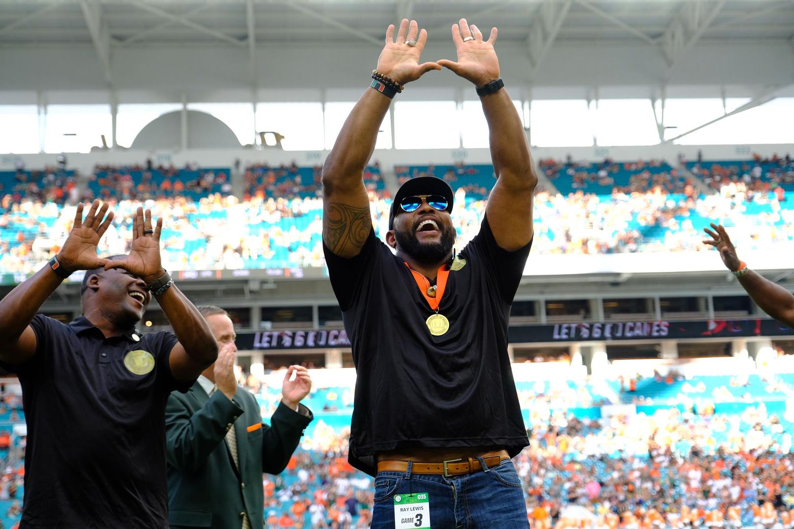Football Legends Inducted into UM Ring of Honor