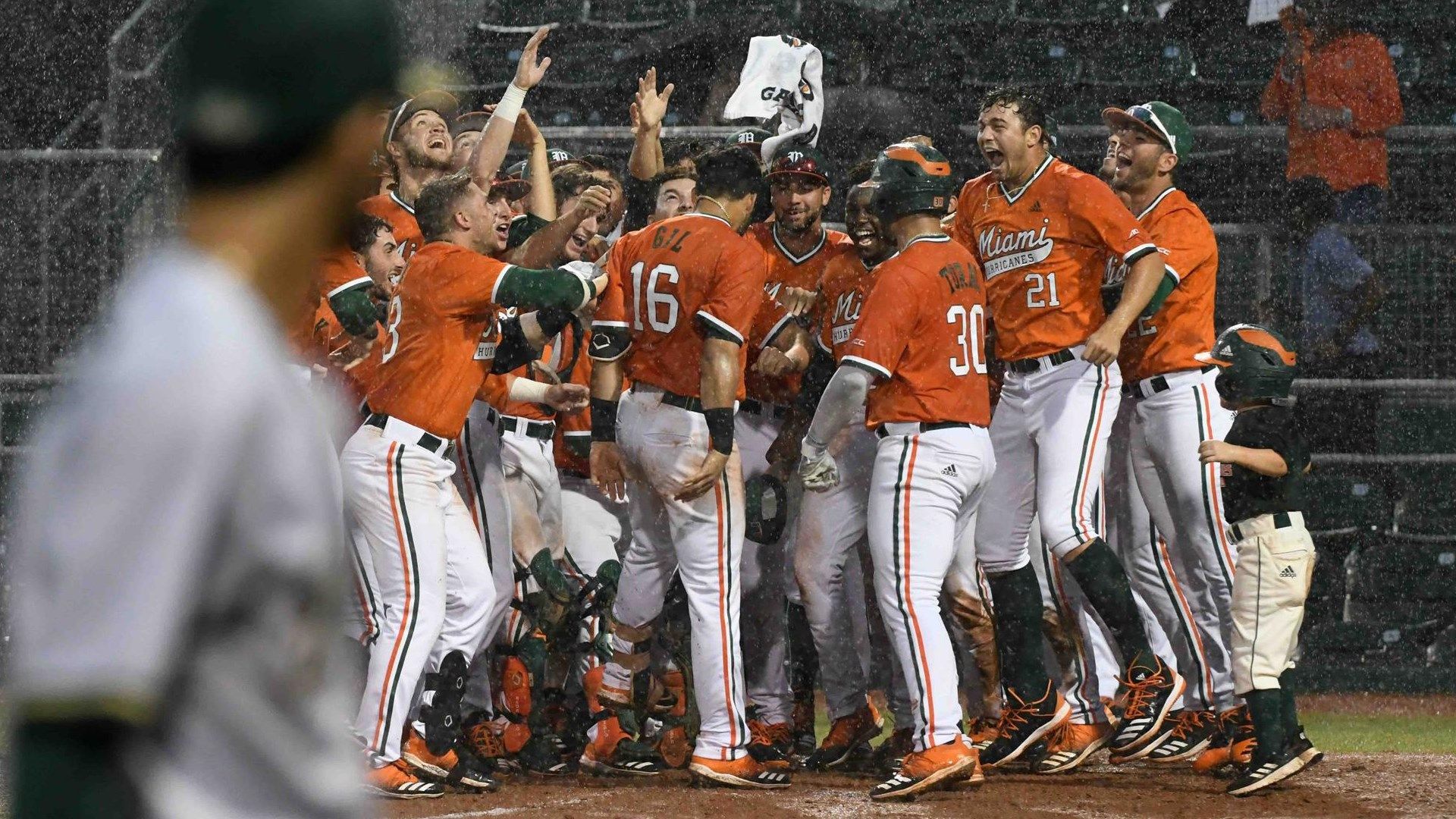 Gil Blasts Canes to Victory over USF