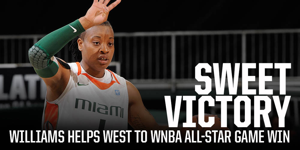 Williams Helps West to WNBA All-Star Game Win